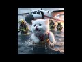 Airplane-Crash What Happened To The Kitten's Family #cute #cat #ai #cutecat #sad #story #big