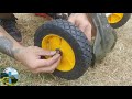 How to put wheels on a Weed Eater