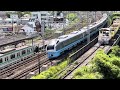 【新塗装】E657系勝田電車区送り込み回送　北柏貨物駅付近通過シーン