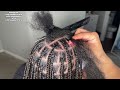 How To Medium Knotless Braids | STEP-BY-STEP|Voiceover Tutorial | Highly RECOMMENDED | Feed In Hair