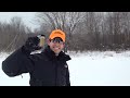 Geocaching on the ice at Ford's Pond.