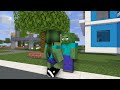 Monster School:Poor Zombie Life (Good Family) (Sad story but happy ending)- Minecraft Animation