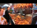 Best Cambodian Street Food | Tasty Roasted Duck, Chicken Grilled Pork in Phnom Penh city