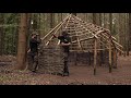 Iron Age Roundhouse: 12 Day Bushcraft Shelter with Hand Tools | Full Build