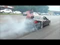 EPIC Burnout Shelby GT500 Super Snake // Diesel Truck Pulled Over // Sick Burnout Mustang Cobra !!!