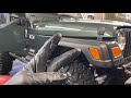 Jeep Wrangler Black Fender Restoration