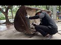 💡The Boy Genius Restores The Giant KOMATSU Wheel Loader // Complete Restoration Of KOMATSU Excavator