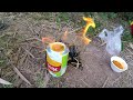 Cooking Eggs In Forest Eating - Delicious