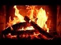 🔥 FIREPLACE (10 HOURS) Ultra HD 4K. Cozy Fireplace with Golden Flames & Burning Logs Sounds