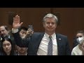 FBI Director Christopher Wray testifies before Senate Judiciary Committee | full video