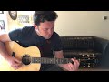 Wichita Lineman - Glen Campbell acoustic guitar cover. How to play