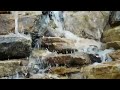SOUND of Relaxing WATER 💧💧💧 NO Music Falling, Running and Flowing Soft of Small Waterfall
