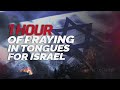 1 Hour of Praying in Tongues for Israel