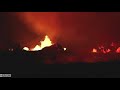 Rivers of fast-moving lava flow from Hawaii's volcano (2018) | ABC News