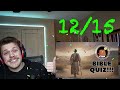 I Tested My Bible Knowledge | Bible Trivia Quiz #2