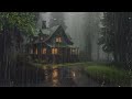 HEAVY RAIN at Night to Sleep Instantly - Study, Relax, Reduce Stress with Rain Sounds