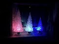 Colorful LED Christmas Trees