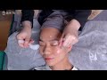 Ear Cleaning ASMR | Eyebrow trimming | Eye Spa | Scalp Massage