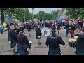 Balaklava Pipes And Drums. Highland Cathedral. Erskines Bike Meet. 26/05/24