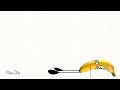 Banana Slipped Banana Peel! Magic Cut Animation #FlipaClip #Challenge