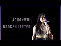 Achon wui broken letter samkaphang