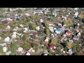 Полет над дачами Осташково, Омск, квадрокоптер. flying on a quadrocopter over country houses siberia