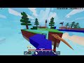 Season 8 gameplay (No armor challange roblox bedwars)