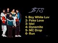 Popular Songs of BTS