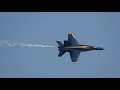 Blue Angels Saturday Demo .. California International Airshow 2019 (4K)