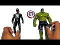 Merakit Mainan Venom dan Hulk Smash Avengers Superhero Toys
