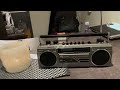 unboxing vintage dab+ radio