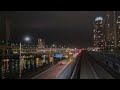 Tangerine Dream Love On A Real Train Tribute - Tokyo Train POV 2022 HD