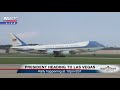 PERFECT Air Force One Take-Off - President Trump Travels To Las Vegas For #MAGA Rally