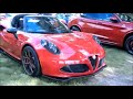 Walk around Brands Hatch Italian car event Sunday 13th Aug 2023 ,  part 1.