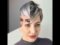 Most Demanding Short Gray 🩶 Hairstyles  Ideas For Women Over 50 | Classic Pixie Spiky Haircuts