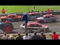 National saloon stockcar european championship @Cowdenbeath racewall 1/8/21