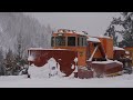 Truckee, CA dig out from epic blizzard of 2024 - Semi Recovery - Plows - Snow Train - 4k