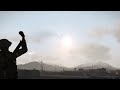 Fighter Aircraft shot down by FIM-92 Stinger Missile over Airfield - Military Simulation - ARMA 3