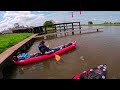 Die Kajak in der 🇳🇱 Niederlande 🇳🇱 auf dem Plas Hatenboer u in der Maas mit Sheldon