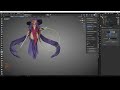 Witcher Character sculpt full process - Blender 4.1
