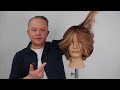 How To Cut A Layered Bob Haircut Tutorial