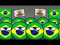 Countryballs | Modern history of Brazil