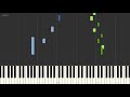 Bright Future - Peder B. Helland [Relaxing Piano Tutorial with Synthesia]