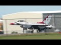 U.S. Airforce Thunderbird Demo - Sun N Fun 2024 - Sunday
