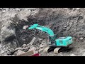 Mining sand||The heavy equipment operator was shocked by a pile of rock collapsing onto an excavator