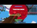 OUTSMARTING A HACKER IN ROBLOX BEDWARS