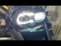 Светодиодная фара на BMW R1200GSA