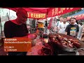 The largest market in Beijing, China, with a wide variety of delicious food