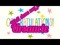 Congrats ursaucie!!!