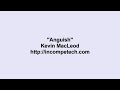 Kevin MacLeod ~ Anguish